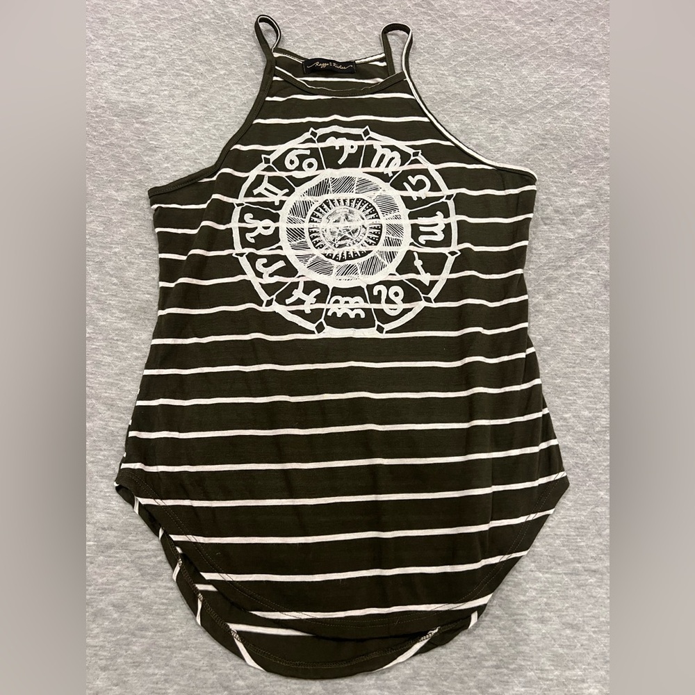 Striped Zodiac Tank Top MD